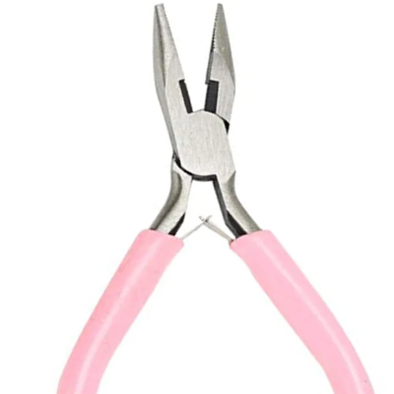 5 Piece Series Metal Pliers Set, Jewelry Craft Tool, Mini Pink Hand Tool Set, DIY Handmade Jewelry Making