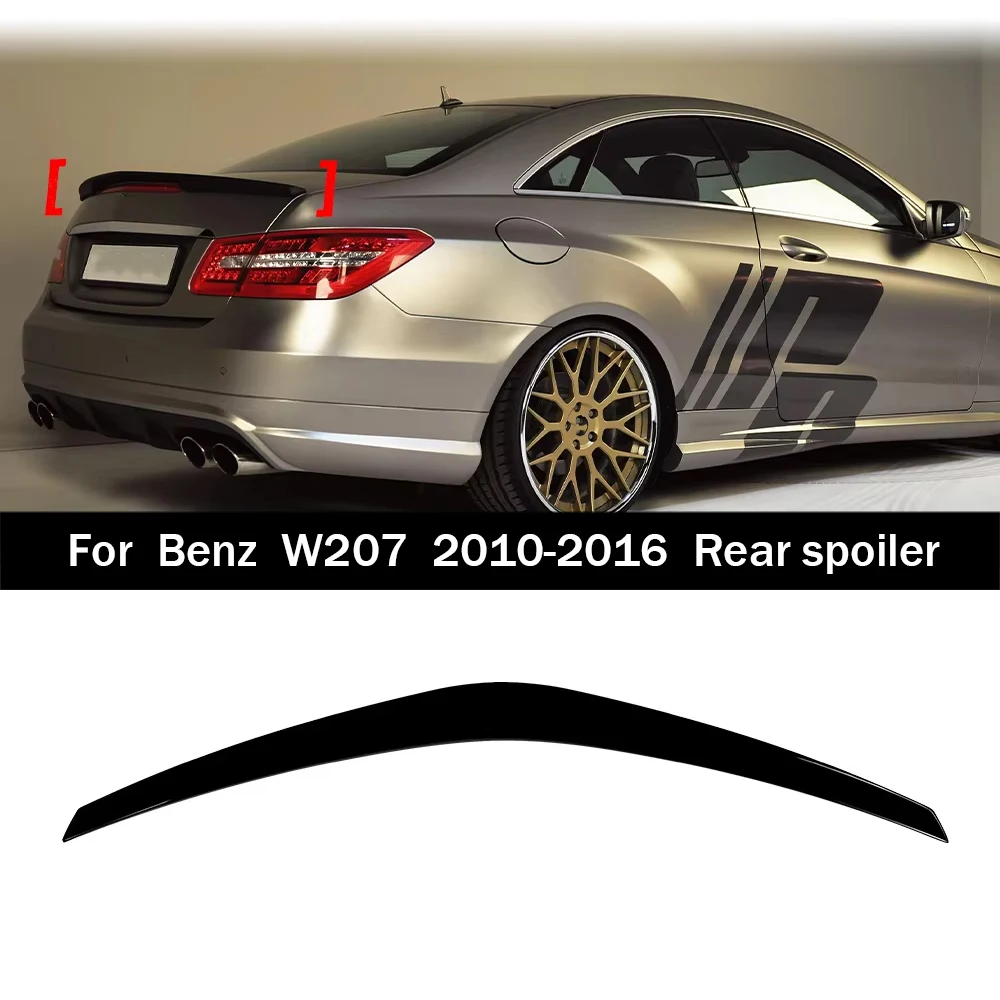 Für Mercedes Benz E-Klasse Coupé W207 C207 E200 E250 E300 E350 2009-2016 Heckklappen-Spoiler Ducktail Lippe Flügel