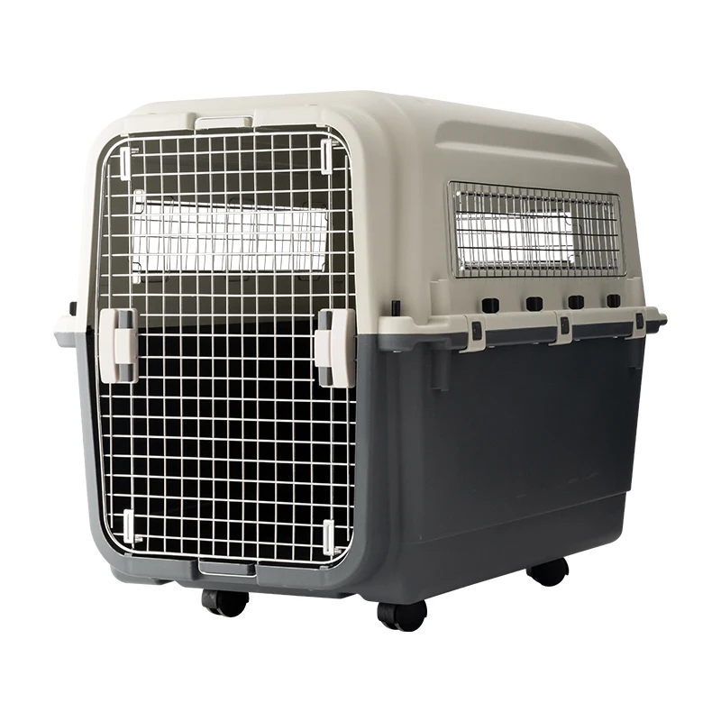 Air China Pet Air Box IATA Standard Box Cat and Dog Shipping Out Large Dog Air Transportation Metal Iron Mesh