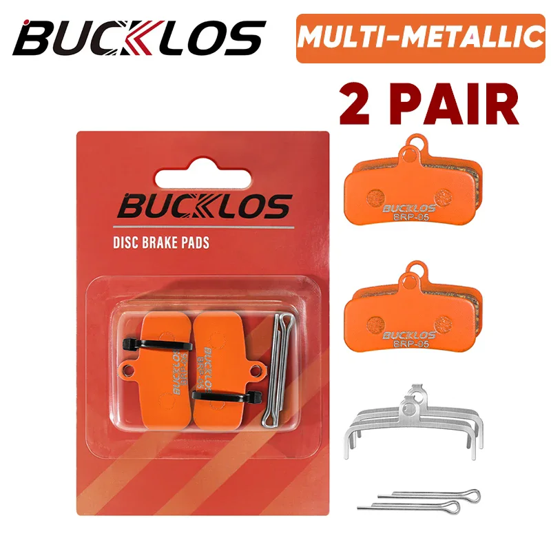 BUCKLOS Fiets Remblokken voor SHIMANO N03A H03A D03S MTB Road Fiets Hydraulische Schijfremblokken slijtvaste Fietsen Schijfremblokken