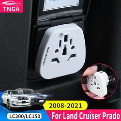 For Toyota Land Cruiser 200 Prado 150 Lc150 2021-2008 Tuning Modified Accessories Power Adapter Socket,12V Conversion 110-240V