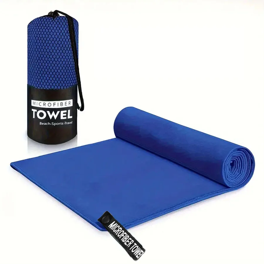 Schnell trocknendes Sporthandtuch, Schwimmen, Fitnessstudio, Fitness, schnell saugfähige Handtücher, Camping, Laufen, Schwimmen, Strand, Waschlappen – Detail 4