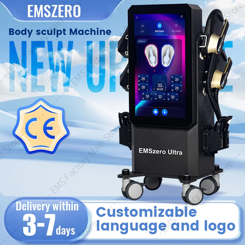 

EMS Body Slimming Machine Building Muscle Stimulator Hip Buttock Lifting EMSzero Sculpt Body Fat Removal Equipment