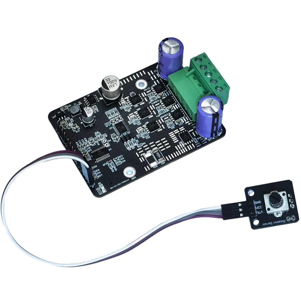 

6-80 В постоянного тока BLDC, трехфазный бесщеточный контроллер двигателя постоянного тока, ШИМ, высокая мощность, 1600 Вт, плата управления двигателем, регулятор двигателя без зала