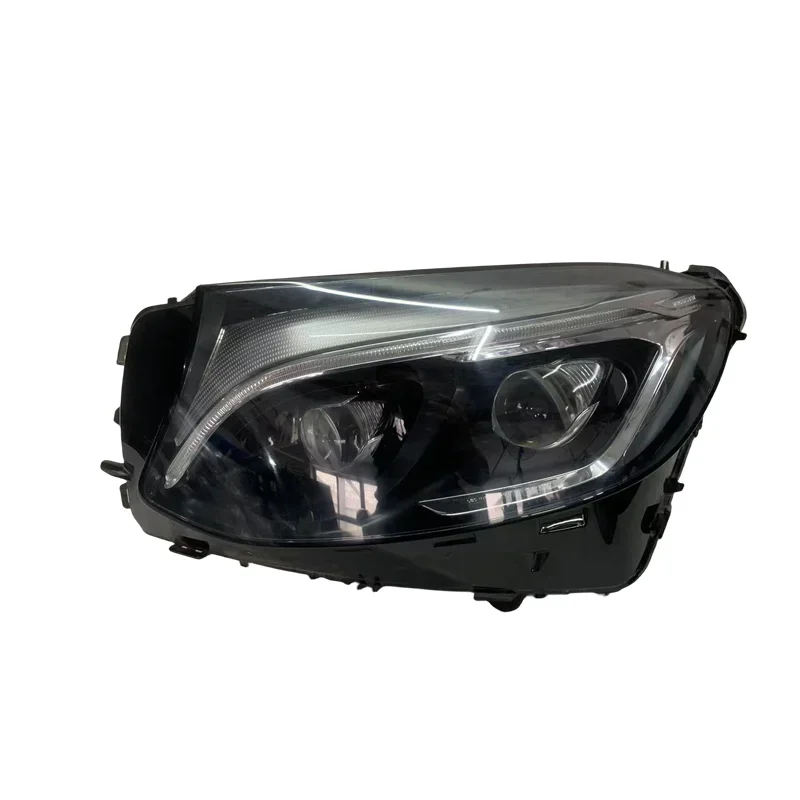 For Mercedes-Benz GLC Headlight 2016-2019 W253 Headlights GLC300 GLC43 Double Lens Headlight Assembly W253 Headlamp And Upgrade