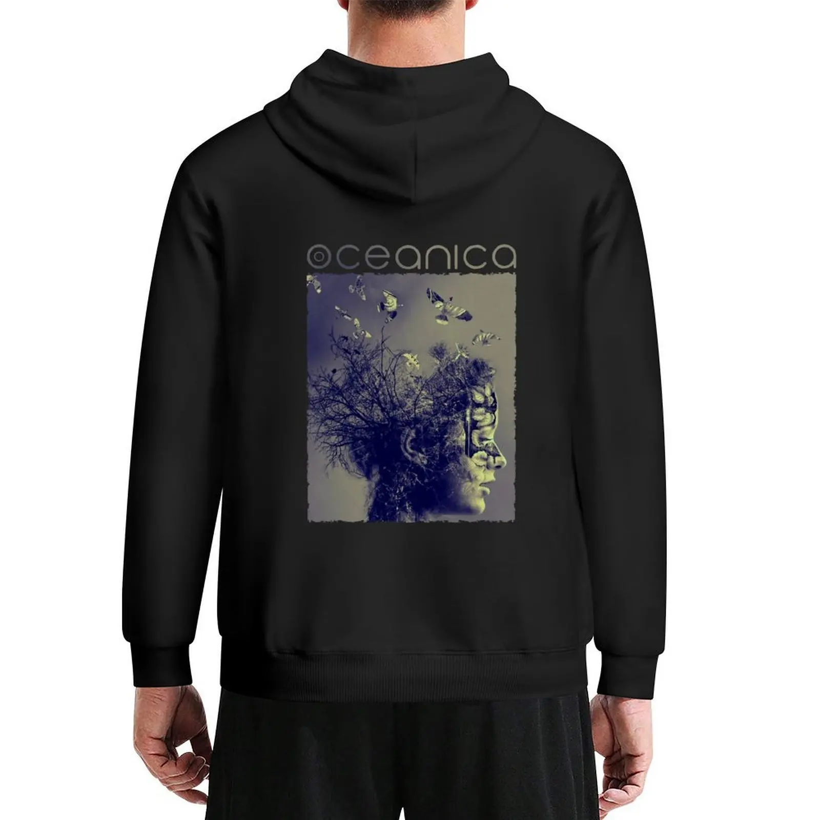 

OCEANICA BAND Hoodie korean autumn clothes mens designer clothes men's autumn clothes japanese style graphic hoodies