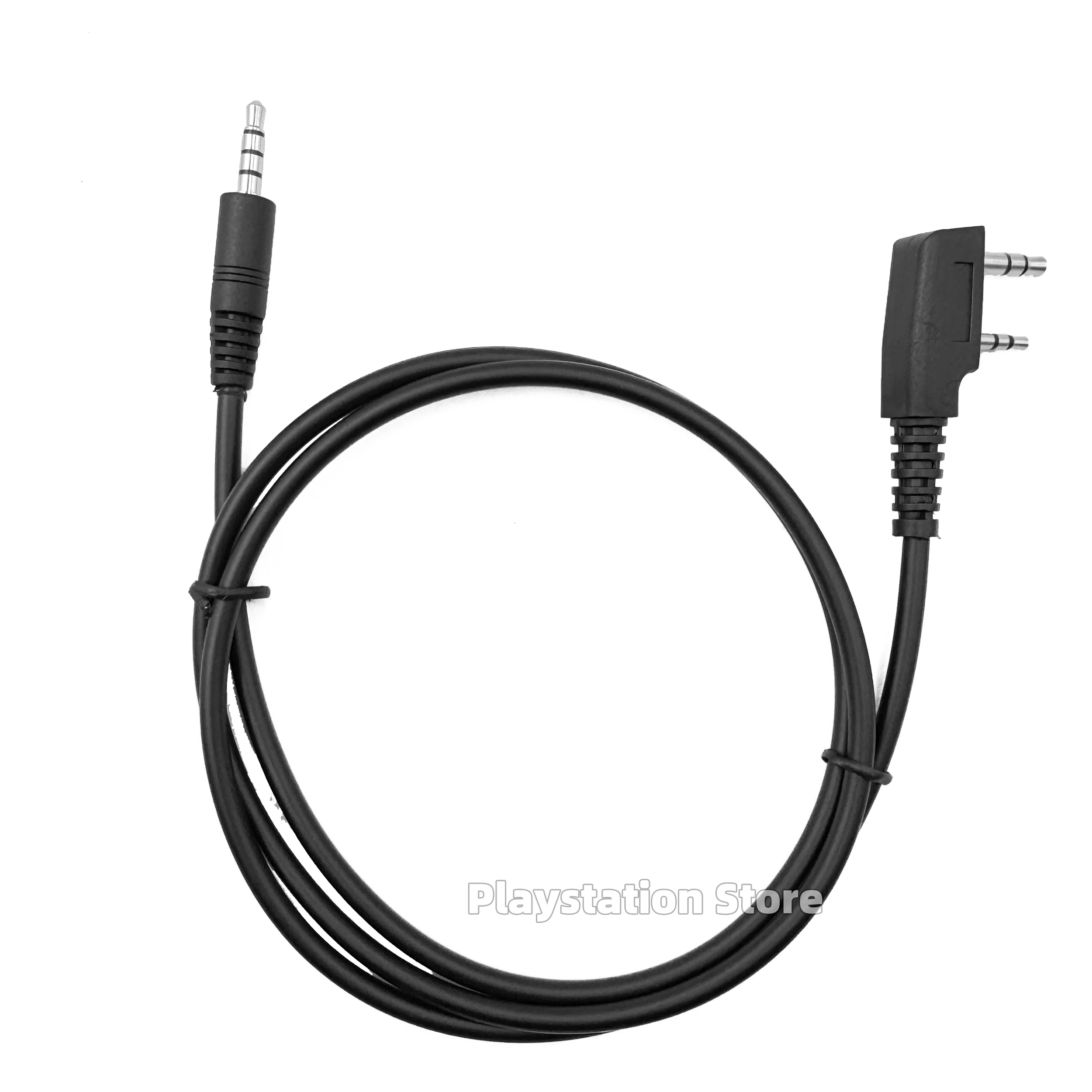 Радиокабель передачи изображения SSTV, 2 контакта до 3,5 мм для Baofeng Walkie Talkie UV-5R/6R/32/82 Kenwood Quansheng K5 K6 Tytera MD380