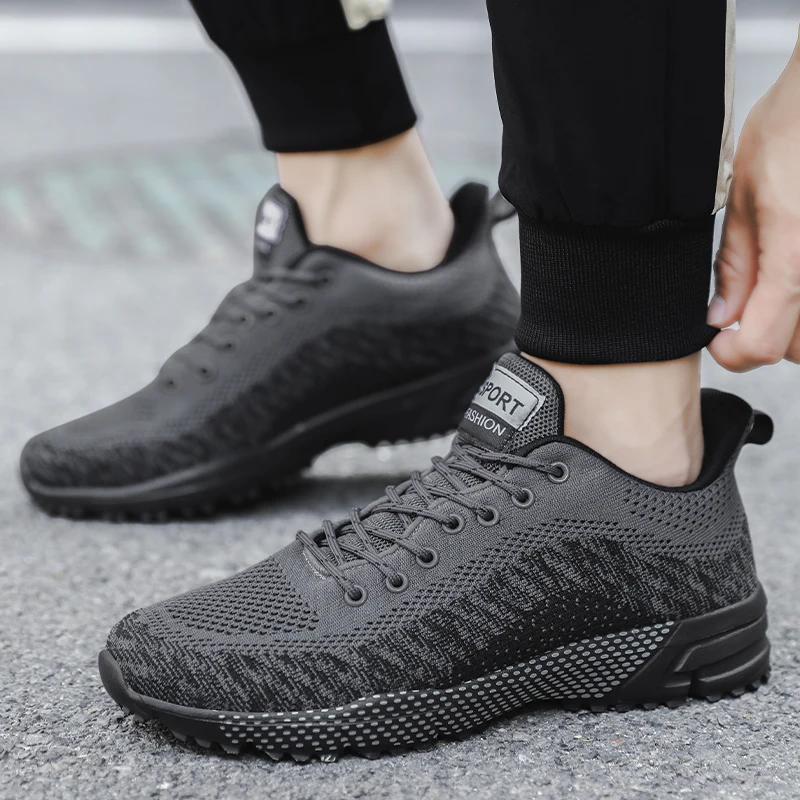 YRZL Male Sneakers Casual Shoes 2025 Men Lightweight Running Shoes Comfortable Walking Non Slip Sport Shoes Fashion Trainers