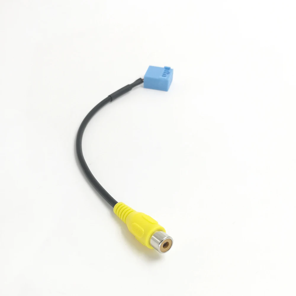 12-Pin Aftermarket Camera Input Video Harness Reverse Back Up For VW VOLKSWAGEN SKODA