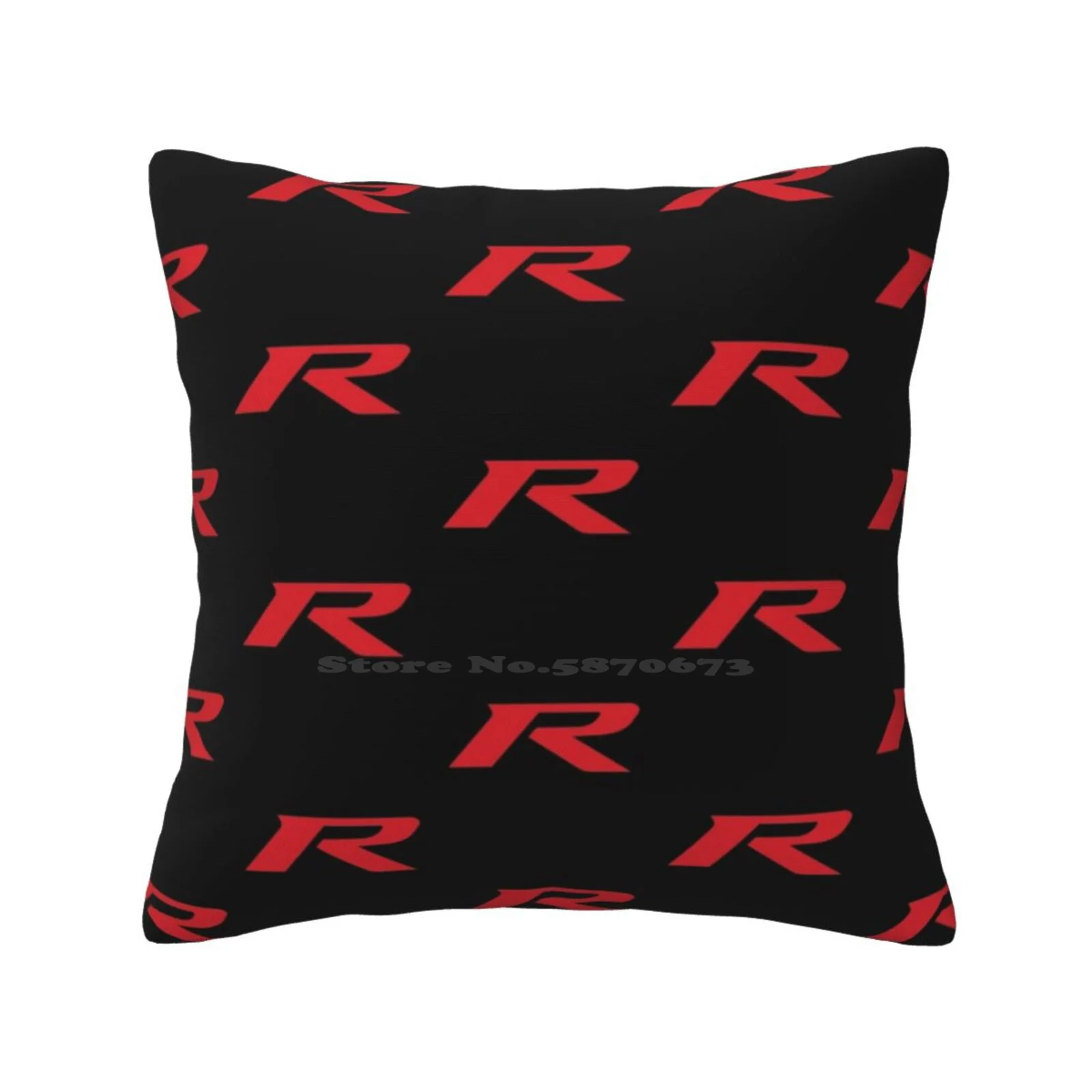 Type R Fk8 2017 Home Sofa Car Cushion Cover Pillowcase Civic Type R Vtec Turbo Fastest On Track Fk8