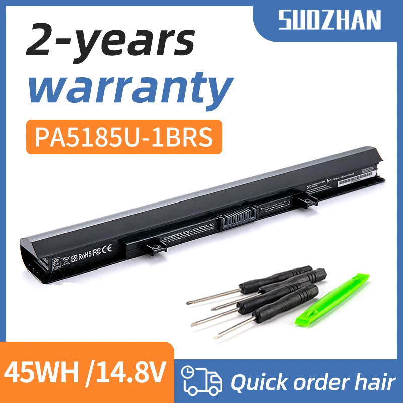 Bateria do Portátil para Toshiba Satellite C50 C55 C55d C55t L55 L55d L55t Pa5184u Pa5186u-1brs Novo Pa5185u1brs