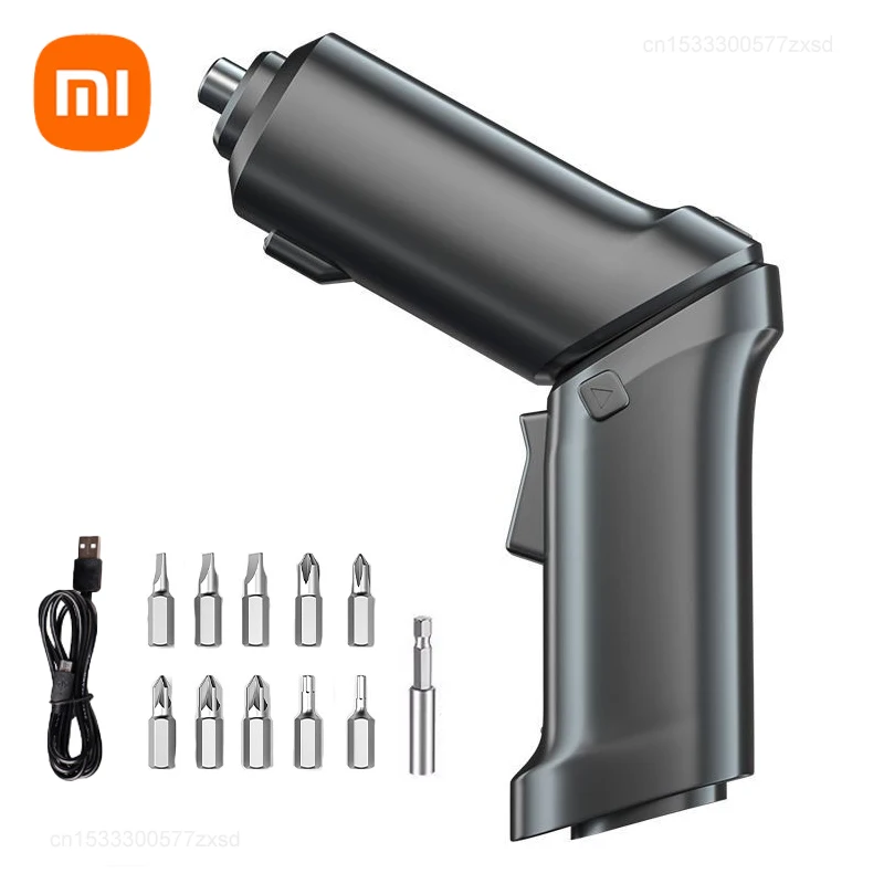 

Xiaomi Professional Power Tool Lithium Battery Screwdriver Electric Drill Rechargeable Folding Household Repair Screwdriver KIT