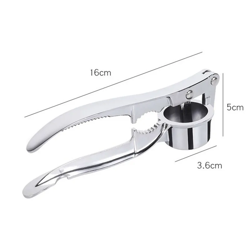 Stainless Steel Multifunction Garlic Press Crusher Kitchen Cooking Ginger Squeezer Masher Handheld Ginger Mincer Tools Garlic