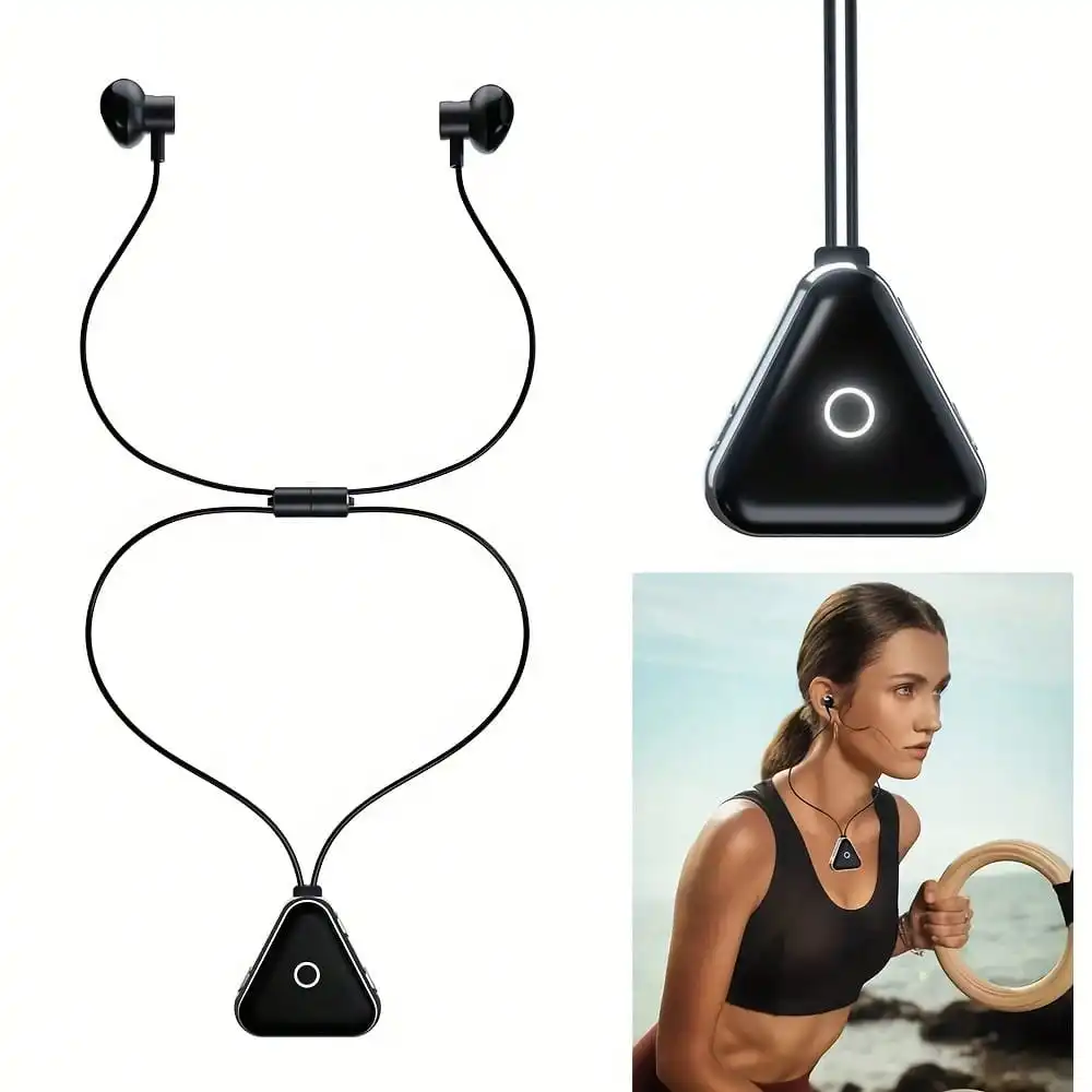 New Ultra-Long Battery Life Sports Bluetooth Earphones With Comfortable Fit, HD Noise-Cancelling Calls, Ideal For Fitness And Running, And Supporting Transparency Mode