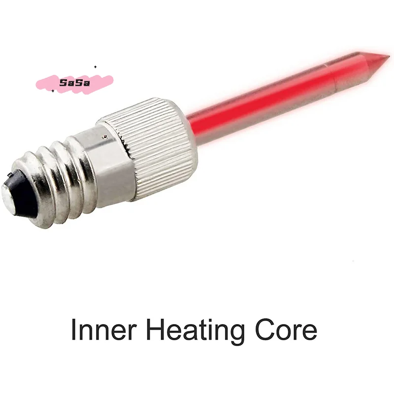 

USB Welding Soldering Iron Head Replacements Threaded Soldering Tips Compatible with E10 Interface for Electronic Repair