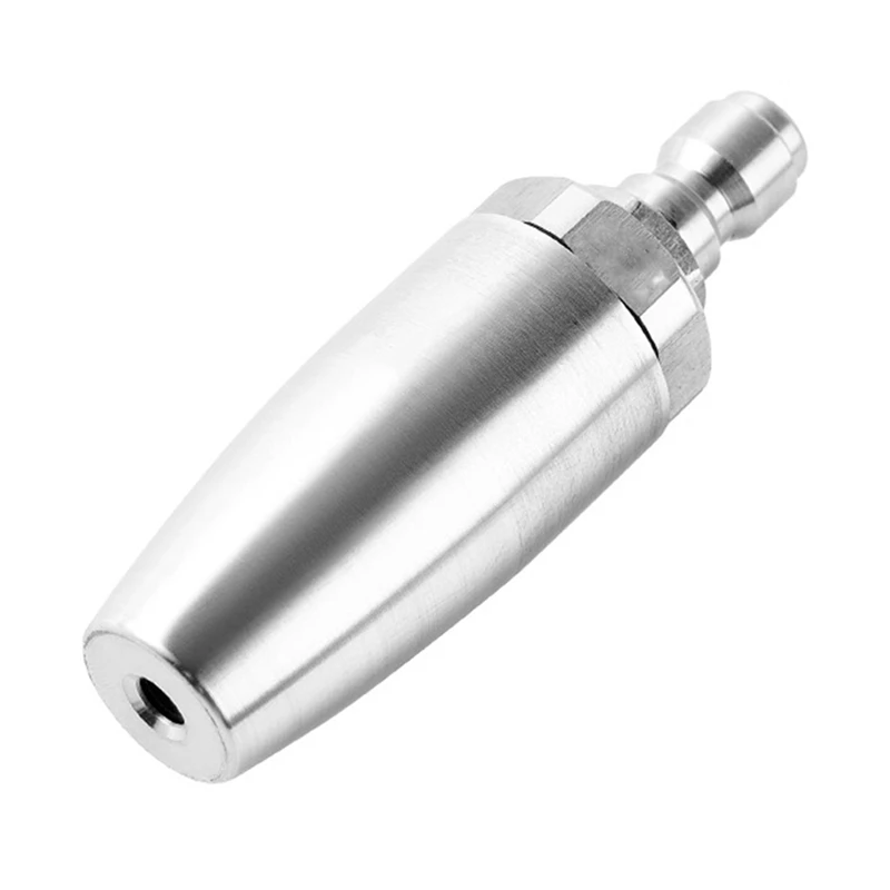 

AT19-Pressure Washer Tips Turbo Nozzle - Power Washer Turbo Nozzle, 1/4In Quick Connect,Stainless Steel, 4.0 Orifice