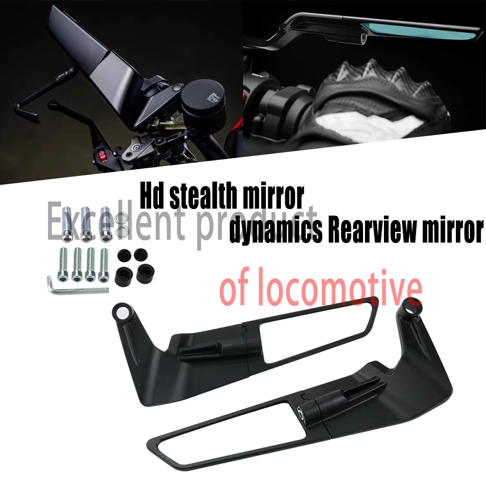 For Yamaha TMAX 530 DX 530DX 2017 years Motorcycle Mirrors Stealth Winglets Mirror Kits To Rotate Adjustable Mirrors