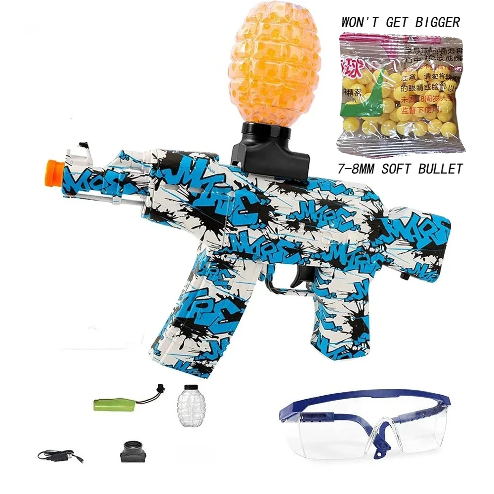 Pistola elettrica Airsoft Acqua morbida proiettile Blaster Pistola ad aria compressa per attività all'aperto Giochi di squadra di tiro Regali