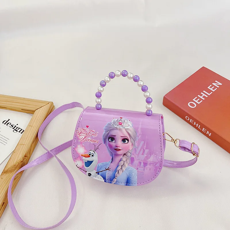 Disney Frozen Kids Bag for Girls Children Waterproof Kawaii Shoulder Crossbody Bag Travel Outdoor Princess Series