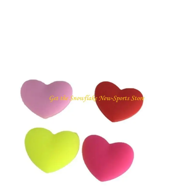 

E56D 12pcs Racquet Dampeners Tennis Vibration Dampener Heart String Dampener