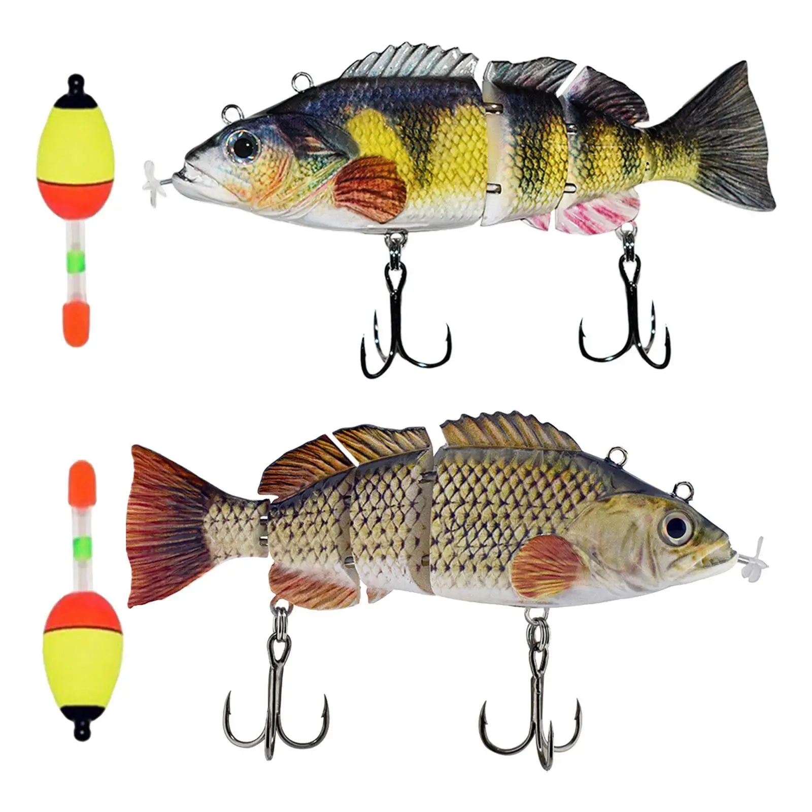 

Bass Fishing Lure Fishing Gifts Fishing Tackle Hard Lure with LED Light