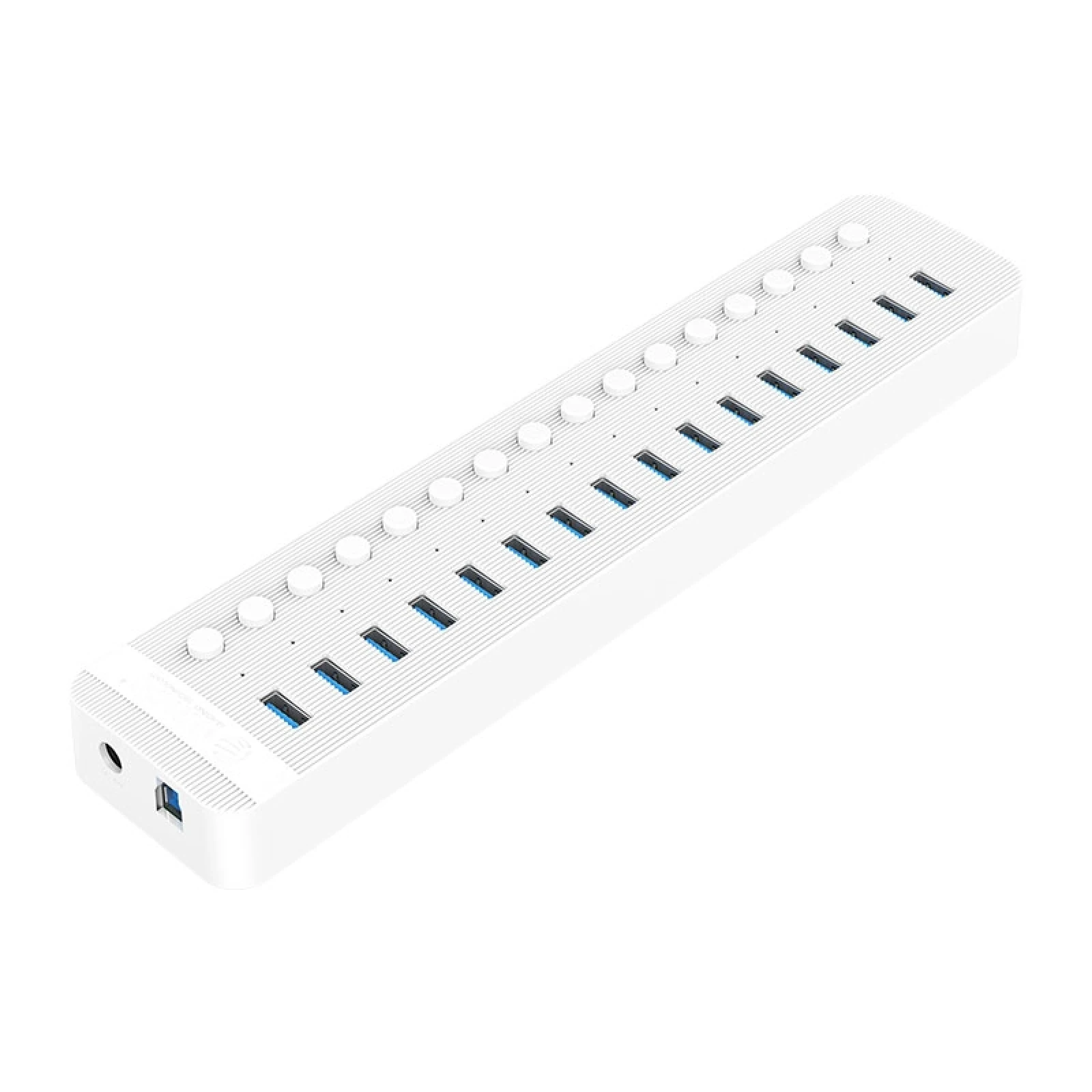 ORICO CT2U3-16AB Plastic Stripes 16 Ports USB 3.0 HUB with Individual Switches, US EU AU UK Plug