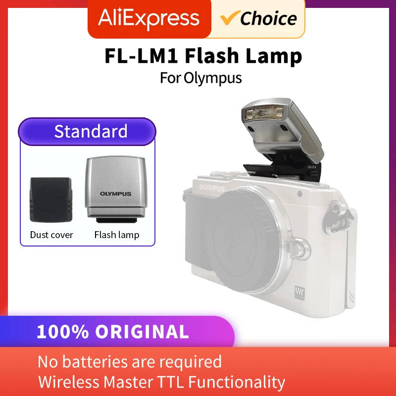 DH Olympus FL-LM1 TTL flash suitable for Olympus E-PL7 E-PL5 E-PL6 E-PL8 E-PM2 E-P5 OM-D E-M1 E-M5 EM1 EM5 digital camera