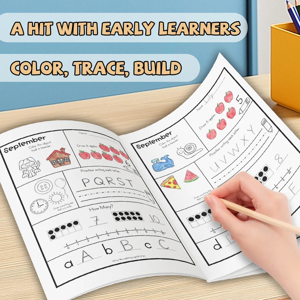 كتاب تمارين التعلم والتتبع لمر - مراجعة Learning Workbook Preschool وسعره