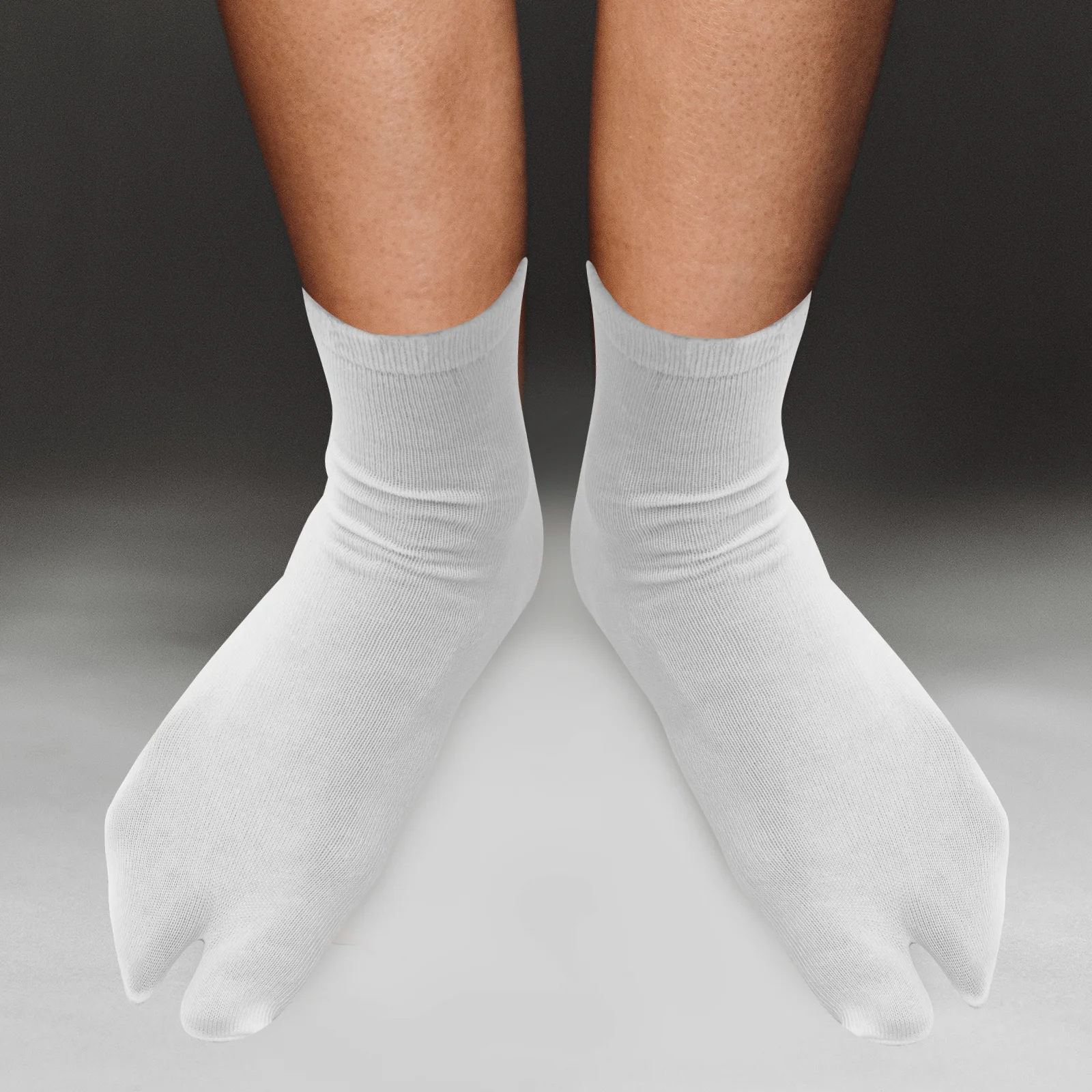 

3 Pairs Mid-calf Toe Women Men 25 8cm Polyester Cotton Tabi Sweat Absorption Deodorization Flops Sandal Socks ElasticToe Socks
