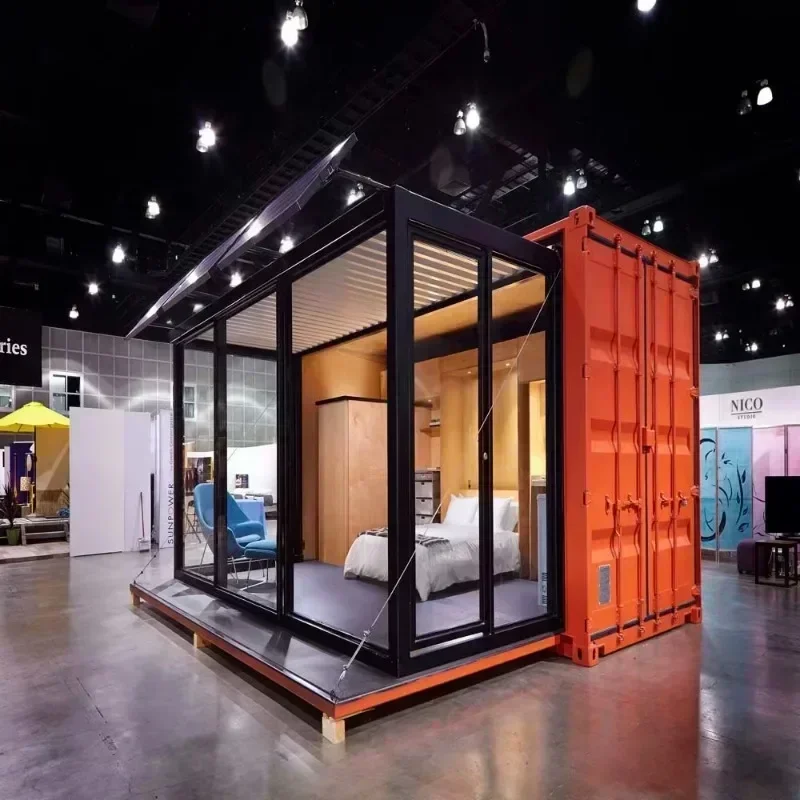 

Customized Luxury 20HC Prefabricated Expandable Container House with 3 Bedrooms