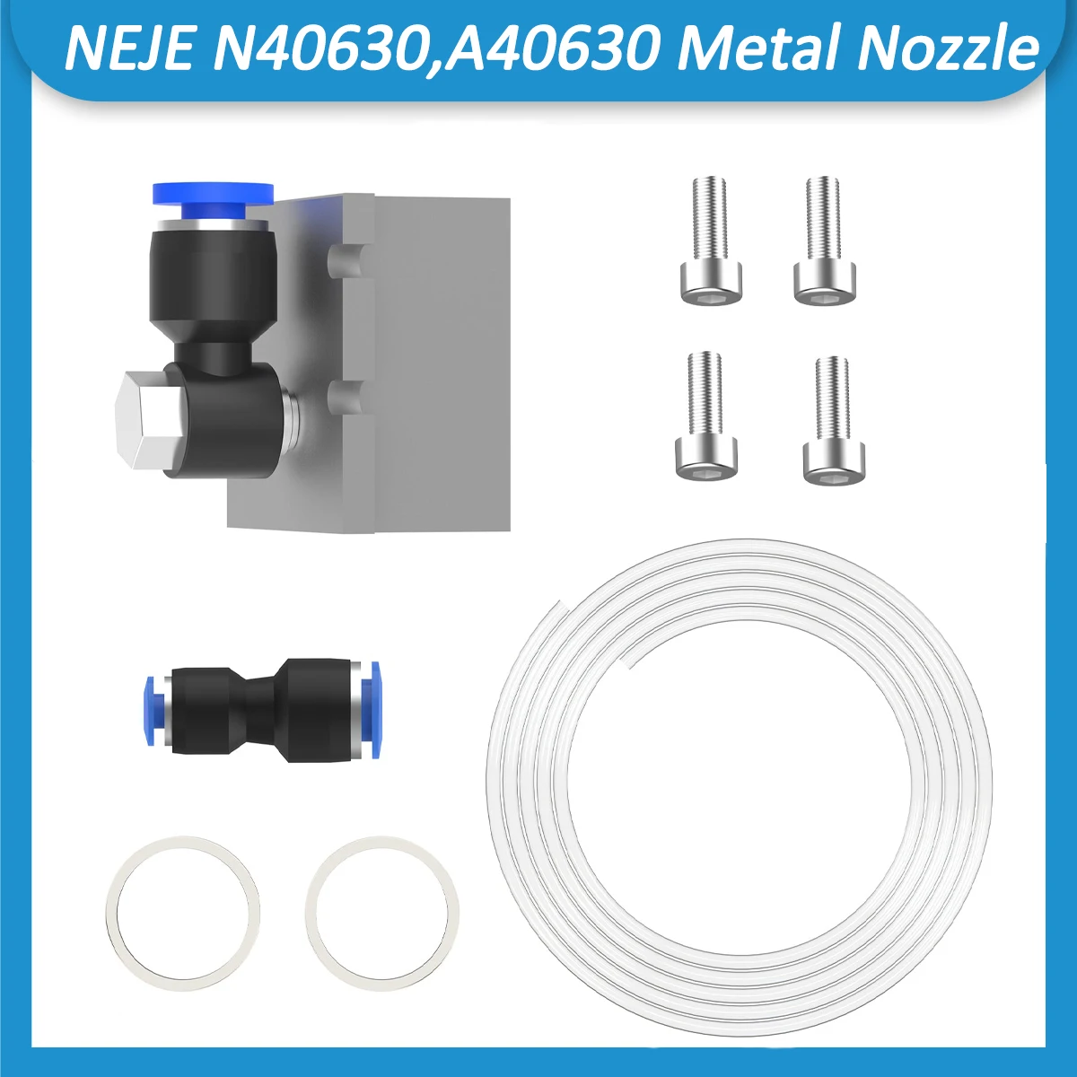 NEJE AF6 KF8 MF8/MF11 MANUAL CONTROL AIR ASSIST KIT FOR NEJE LASER MODULE-1.5MPA For A40640,N40630,N30820 etc Laser Module