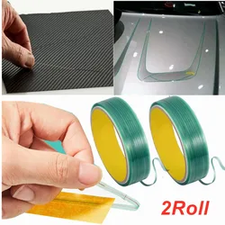 2Roll 10M Car Vinyl Wrap Stickers Decal Knifeless Tape Design Line for Wrapping Film Cutting Tools Aotu Film Accessories