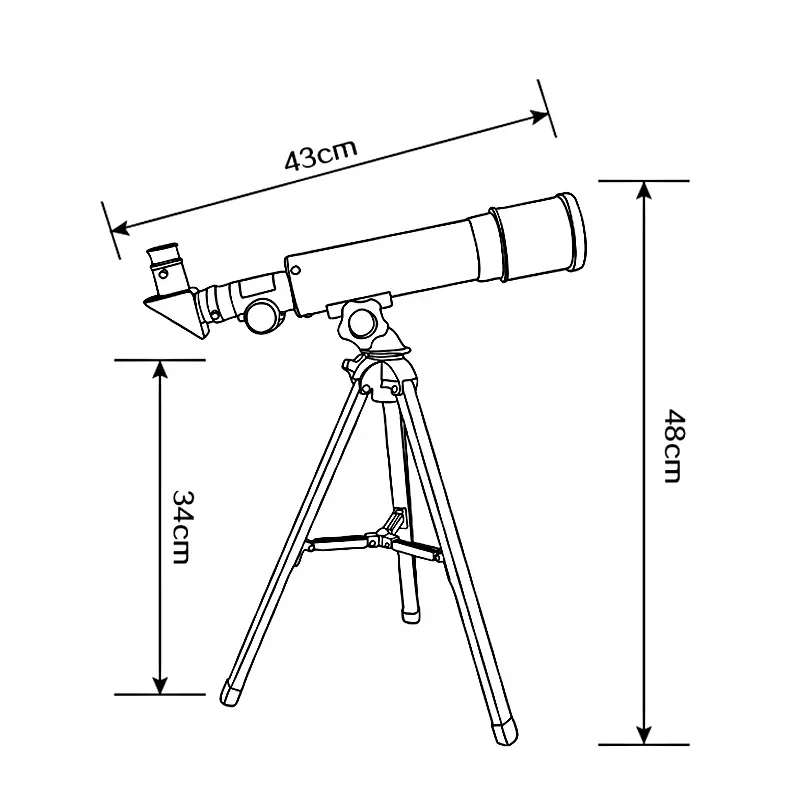 高出力天体望遠鏡,長距離反射鏡,屈折望遠鏡,星観測,低価格,HD