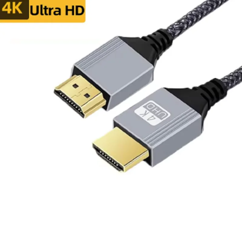 10 м 5 м 3 м 2 м 4K HDTV HDMI кабель сверхвысокой четкости ТВ ноутбук проектор PS5 PS4 4K 120 Гц 48 Гбит/с для мягкой маршрутизации Проводной ноутбук