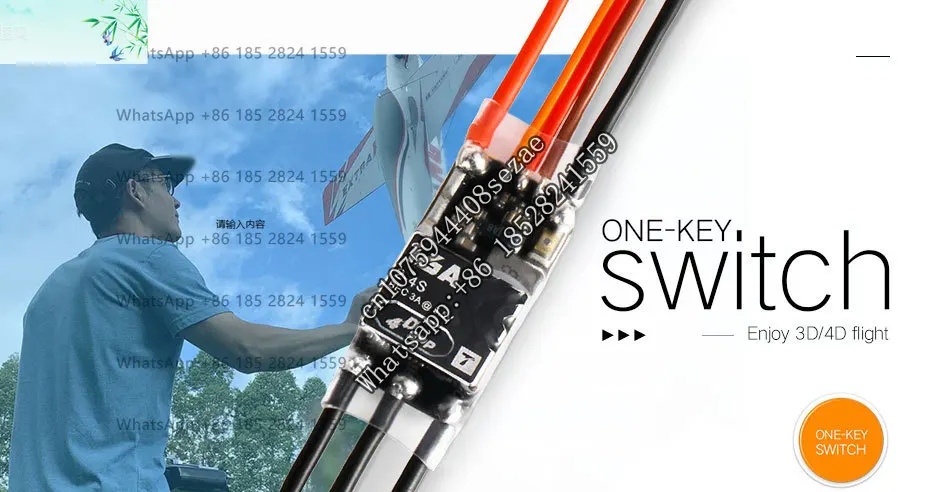 

T-MOTOR AM16A 16A 2-4S F3P ESC FPV Electronic Speed Control For FPV Brand new in stock 1PCS