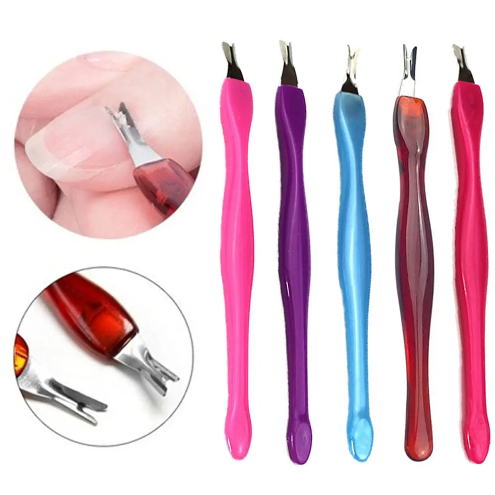 

Nail Care Tool Cuticle Nipper Nail Art Manicure Dead Skin Fork Nail Cuticle Pusher Cuticle Remover Nail Polish Removal
