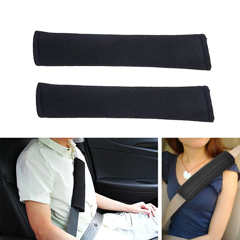 1/2PCS Car Safety Belt Cover Adjustable Seat Belt Cover Shoulder Strap Covers Car Shoulder Protector Pad Auto Car Accessories