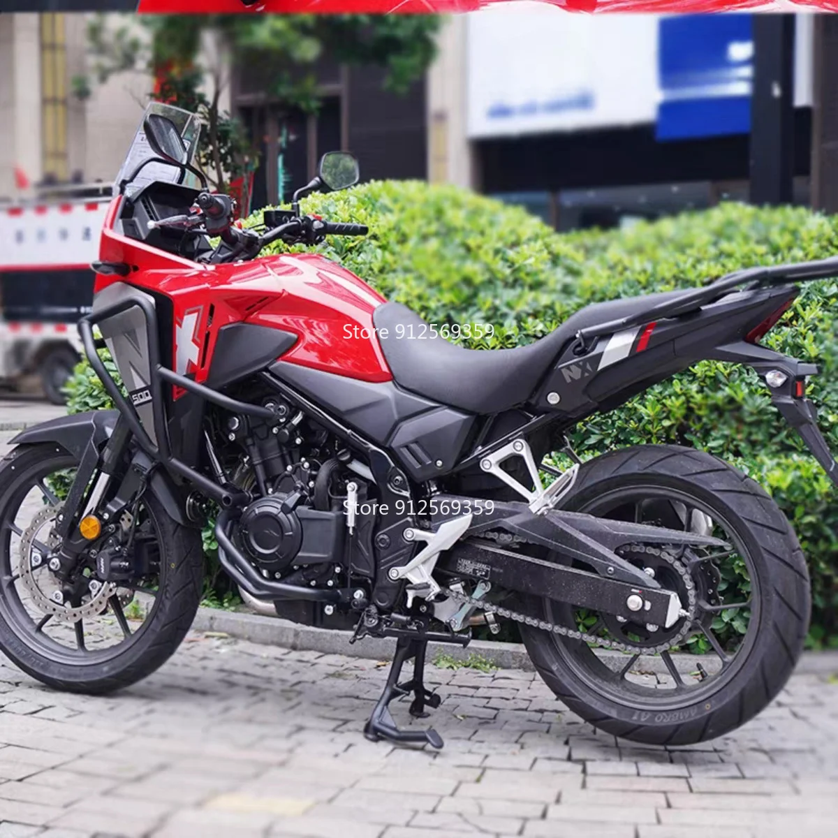 Motorcycle bumper, crash guard, full-coverage bumper, engine cover suitable for 2026 Honda NX500 NX400