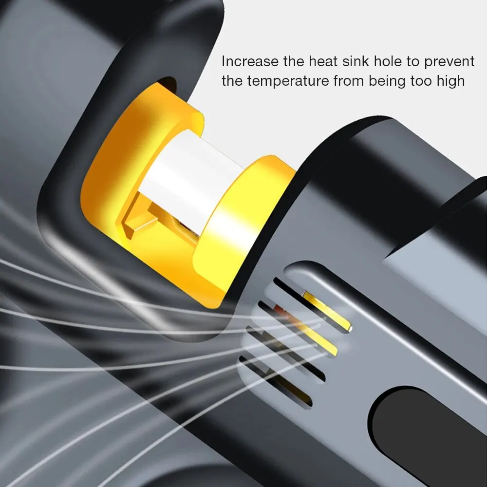 ديلي 100 واط صمغ يسيح بالحرارة بندقية مجموعة مع عصا لصق مسدسات الغراء الصناعية الحرارية الكهربائية أداة إصلاح درجة الحرارة