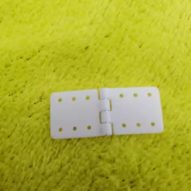 20 Stück/Flugzeugmodell-Zubehör für Starrflügel: Nylon-Flachsechslöcher-Scharnierverbindung, Flügelgrößen-Scharnier, bewegliches Flügelblatt – Detail 5