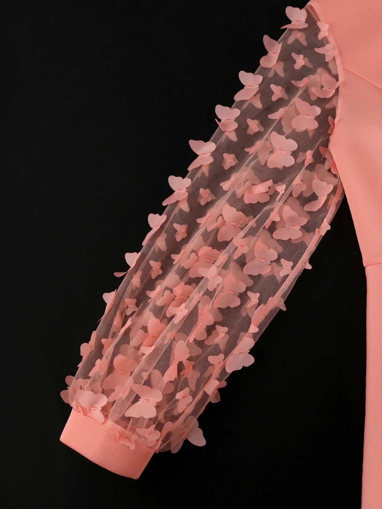 Vestidos largos elegantes de iglesia para mujer, Mangas de linterna transparentes con flor 3D, vestidos femeninos con clase de flores grandes, vestidos de invitados de boda