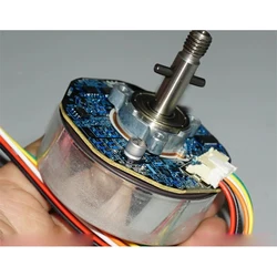 2400rpm DC12V-24V Nidec outer rotor brushless motor 48F704P230