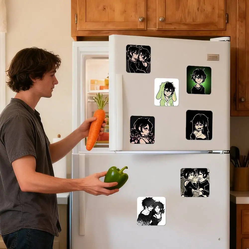 H-The Coffin Of Andy And Leyley-S Refrigerator Magnet Personalized Creative Magnetic Stickers With Magnets