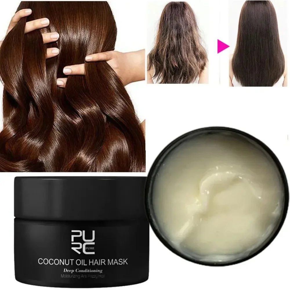 Magical Hair Mask Repair Damage Frizzy Soft Anti-loss Smooth Shiny Hair Deep Moisturize Collagen Hair Treatment Care Penis