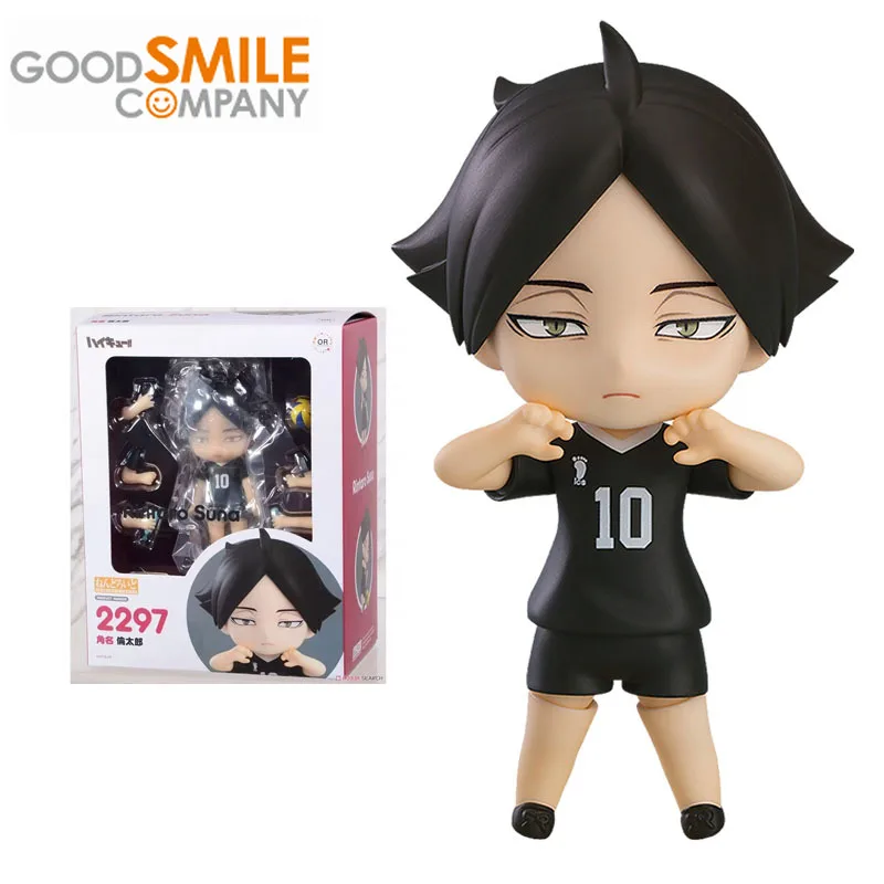 GSC Good Smile Original Nendoroid Haikyuu!! Фигурка аниме Rintaro Suna 2297, экшн-фигурка, игрушки для детей, подарки на день рождения