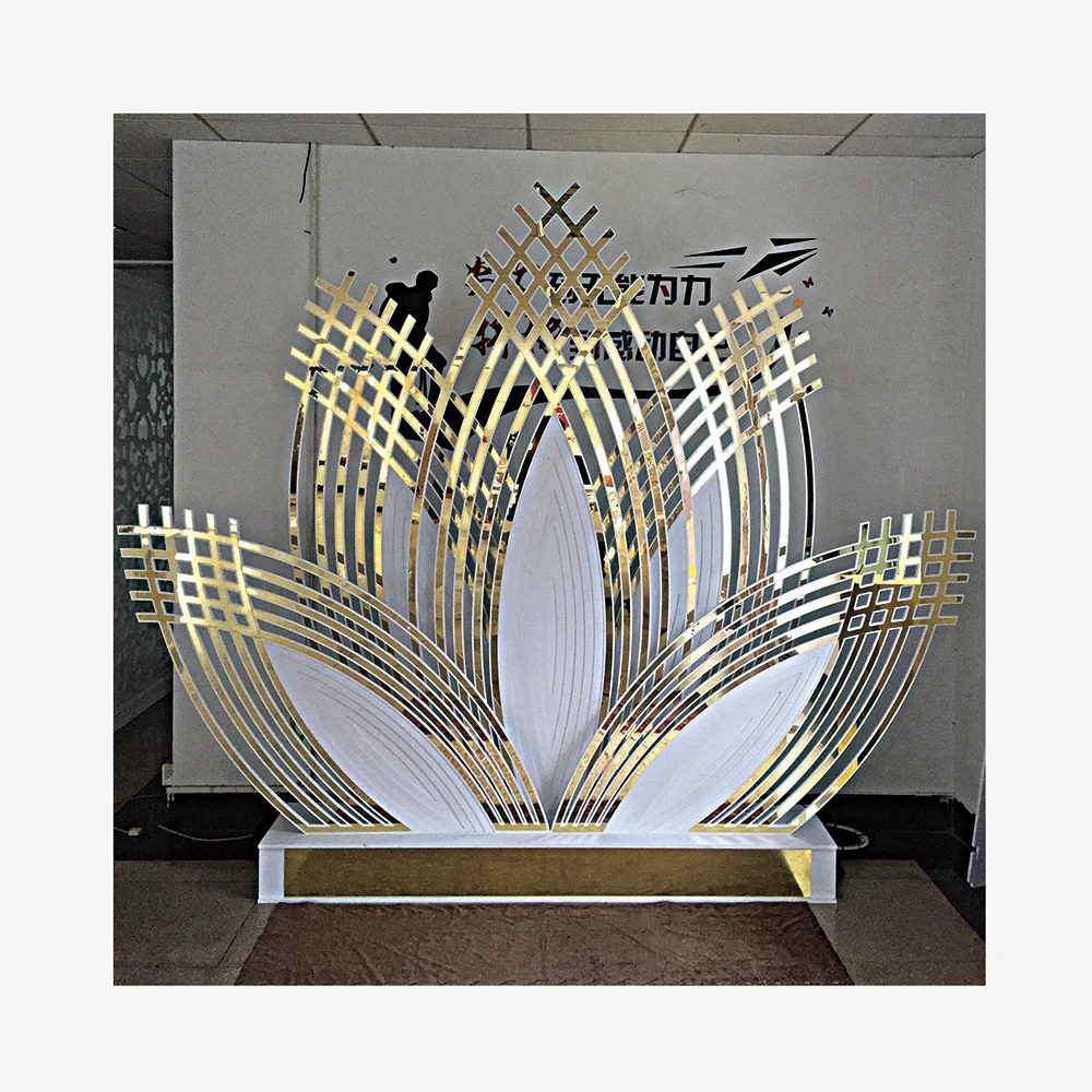 Good selling luxurious event decor wedding decorative stage backdrop