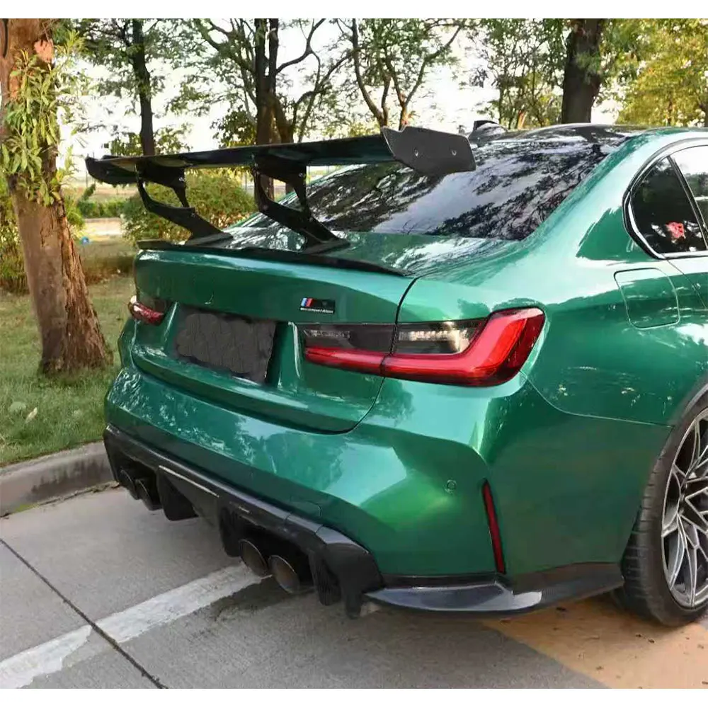 

3D Style Carbon Fiber Bodykit Front Bumper Chin Lip Splitter Side Extension Skirt Rear Diffuser for BMW G80 G81 G82 G83 M3 M4