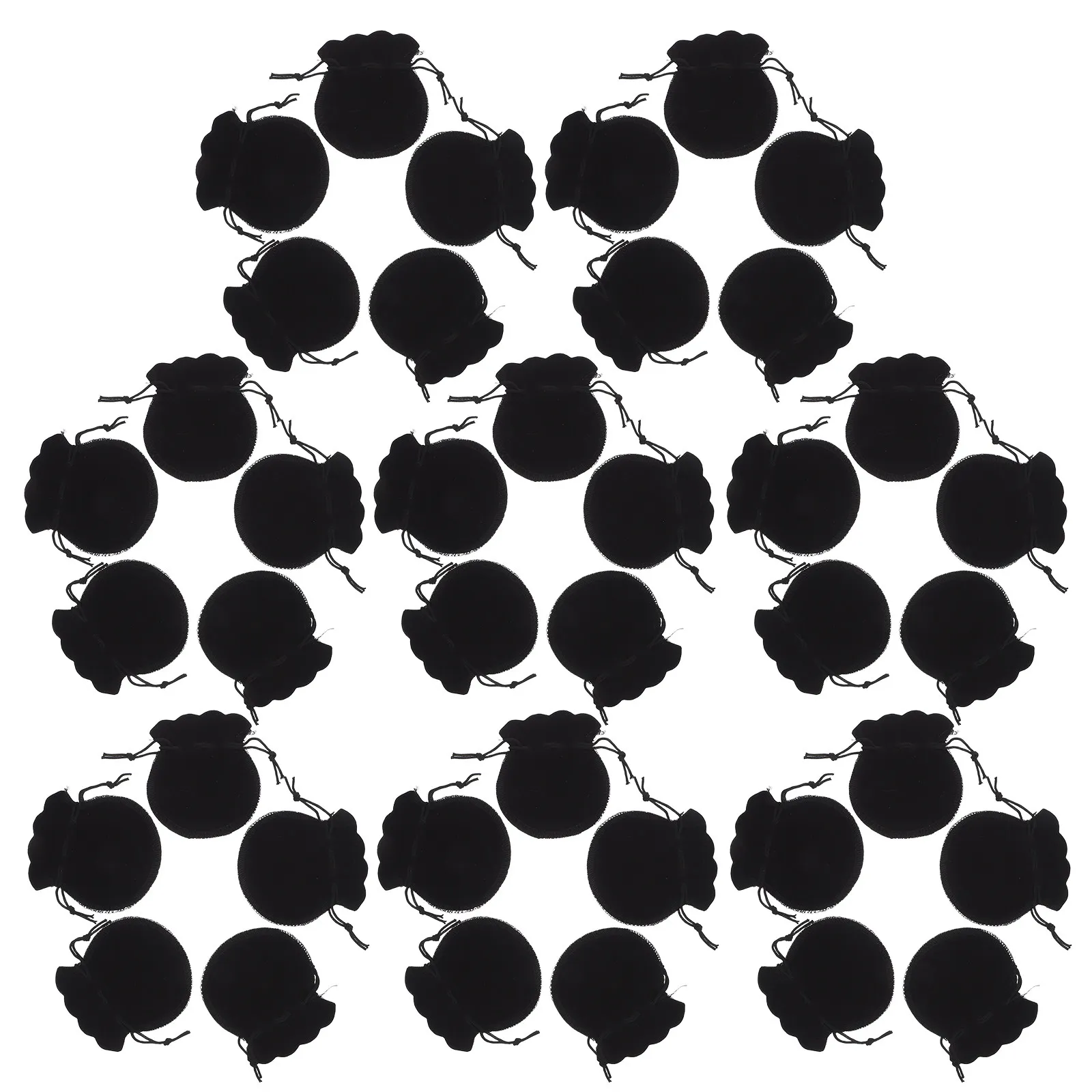 

100 шт. подарочных мешочков для украшений с завязками, 2x2.8 дюйма, маленькие упаковочные пакеты для ювелирных изделий, для свадеб, вечеринок, конфет и хранения сувениров