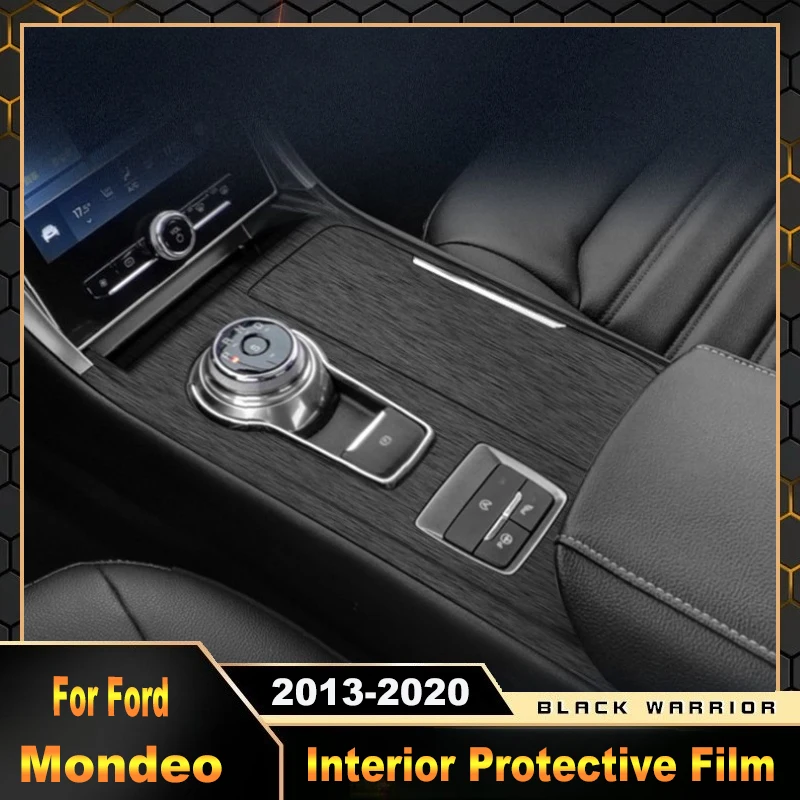 

For Ford Mondeo 2013-2020 Central Control Panel Interior Modification Sticker Protective Film Scratch-Resistant Car Accessories