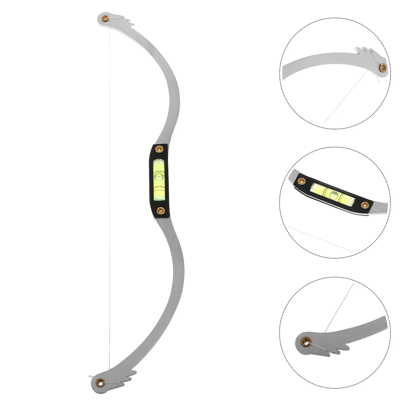 

Multifunctional Eyebrow Mapping Tool Metal Ruler with Level Brow Mapper for Symmetry Positioning Measuring Eyebrow Shaper Tool
